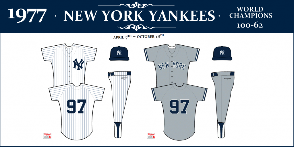 THE NEW YORK YANKEES UNIFORM DATABASE 19601979
